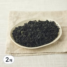 유기 인증 부드러운 고흥산 자른미역 4개입, 80g, 2개