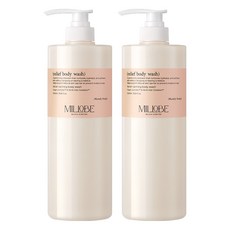 밀로베 릴리프 바디워시 러블리프루티, 2개, 1L
