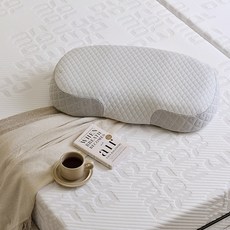 CALMA 記憶海綿枕頭, 白色, 1入