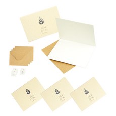 Aienpi 簡約感謝卡片 F款 Think of you 5張, 1套, 工藝