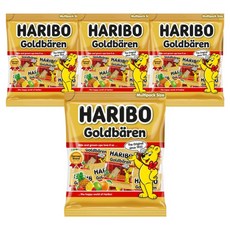 HARIBO 小熊軟糖 水果口味, 4袋, 250g