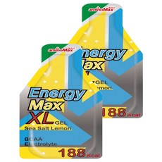 aminoMax 邁克仕 XL能量包 檸檬海鹽, 57ml, 2包