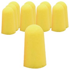 Pola 彩色耳罩 黃色, 10個, 2入