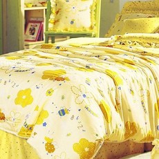 [몽비쥬] 허니비 명품 아동침구, 옐로우