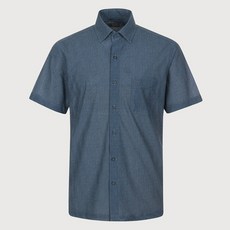 트레몰로 남성용 솔리드 라이크 프린트 반팔 남방 NS4M310156