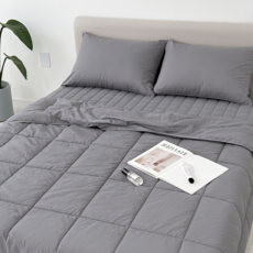 Heon 無塵四季柔軟薄被, 灰色