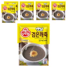 OTTOGI 不倒翁 黑芝麻粥即食調理包, 80g, 6包