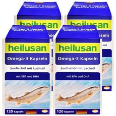 好立善 純淨深海鮭魚油 Omega-3 膠囊 含EPA和DHA, 120顆, 700mg, 4罐