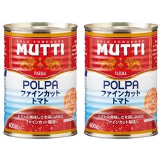 MUTTI 慕堤 切塊番茄醬, 2個, 400g