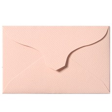 2Youngdesign 粉彩迷你名片信封, 粉紅色, 100個