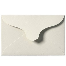 2Youngdesign 粉彩迷你名片信封, 灰色, 100個