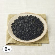 유기 인증 자른미역, 140g, 6개