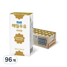 매일우유 커피맛, 200ml, 96개