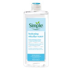 Simple 清妍 極致補水潔顏卸妝水, 400ml, 1瓶