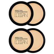 L'OCEAN 遮瑕粉餅, #23 Natural Beige, 2個