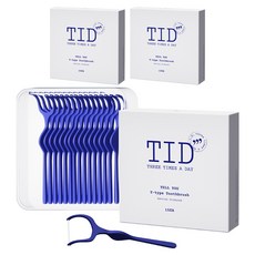 TID Tell U Y型牙線, 3個, 15入, 8.5cm