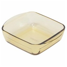 Corelle Brands 康寧餐具 珍珠金屬 VISIONS系列 方形烘焙盤 1L, 咖啡色, 1個