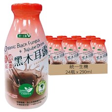 統一生機 紅棗黑木耳露, 24瓶, 290ml