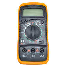 LONG PING LCD數位萬用電錶 VX 980 電錶組 交流電壓、直流電壓、電阻、二極管, 1個