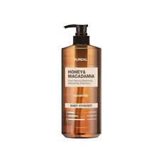 KUNDAL 昆黛爾 蜂蜜澳洲堅果香氛洗髮精 嬰兒爽身粉香, 1058ml, 1瓶