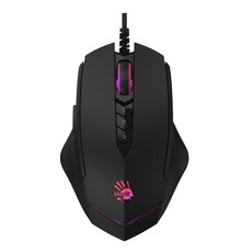 A4TECH 雙飛燕 bloodY 血手幽靈 A4Tech 電競滑鼠 BLOODY V8M MAX, 黑色