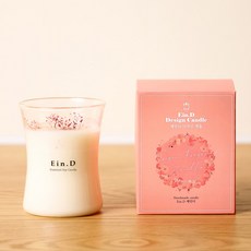 Ein.D 手工融蠟燈專用迷你霧面設計大豆蠟燭, 濟州榧子, 1個