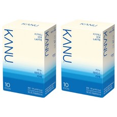 KANU 冰即溶拿鐵, 13.5g, 10入, 2個