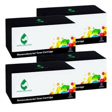 GREENRHINO 綠犀牛 HP CF210X/CF211A/CF212A/CF213A 131X/131A 兼容環保碳粉匣 M251nw/M276nw適用, 1套, 黑色 + 紅色 + 黃色 + 藍色