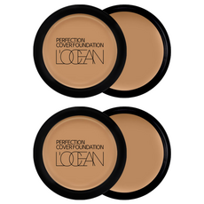 L'OCEAN 遮瑕粉餅, #33 Sexy Beige, 2個