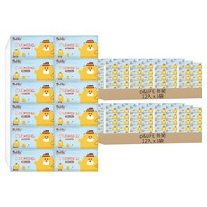 p&LiFE 奈芙 熊大吉抽不完衛生紙 2層 200張, 12入, 10個