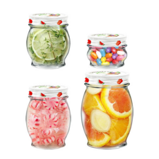 Borgonovo Autorano 密封玻璃瓶 156ml 6P 套組, 6入