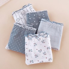Juniday 女童野花學生內褲5件組
