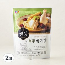 생생 녹두 삼계탕 냉장, 1kg, 2개