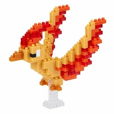 nanoblock 河田積木 KWD 積木 NBPM 047 火焰鳥 150, 1個, 混和顏色