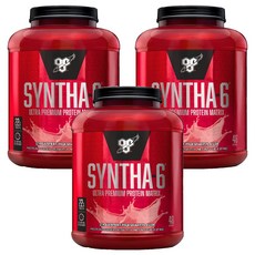 신타6 딸기향 프로틴 파우더, 2.27kg, 3개