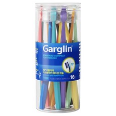 Garglin 標準小巧牙刷 隨機出貨, 16個, 1入