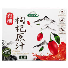 統一生機 有機枸杞原汁 10包, 300ml, 1盒