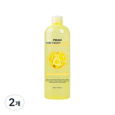 PEKAH Peca純淨療法檸檬卸妝水, 500ml, 2個