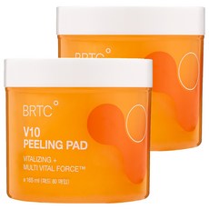 BRTC 維他命去角質潔膚片80片2入, 80片, 2個