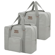 E.City 大容量旅用休閒拉桿提袋 升級款 300g, 顏色隨機, 2個