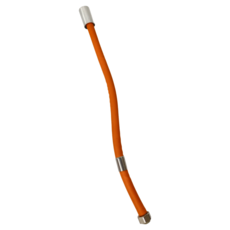 水龍頭加長延伸管 橘色, 46.5 x 2.4cm, 1個