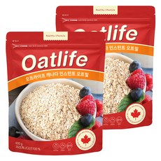 Dubosikpum Oat Life 即食燕麥片, 600g, 2個