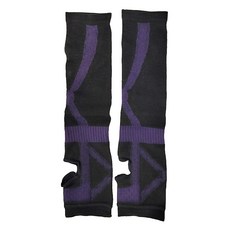 alphax 醫護小腿腳踝減震紓壓套 黑色 M 號, 1雙