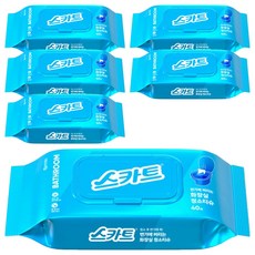 Scott 可麗舒 可沖馬桶廁所清潔濕紙巾 40抽, 6個