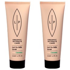 Lip Intimate Care 椰子牛奶磨砂凝露, 2個, 50ml