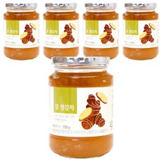 CHOLOCWON 蜂蜜生薑茶醬, 550g, 1罐, 5罐