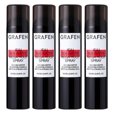 그라펜 제주 해수 메가 홀드 헤어 스프레이, 250ml, 4개
