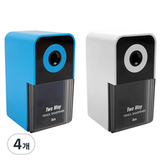 아이비스 투웨이 연필 깎이 2종세트, 랜덤발송, 4개