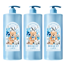 부케가르니 실크 케라틴 트리트먼트 베이비파우더, 1.5L, 3개