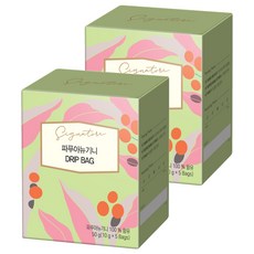 칸타타시그니처 드립커피 파푸아뉴기니, 10g, 5개입, 2개
